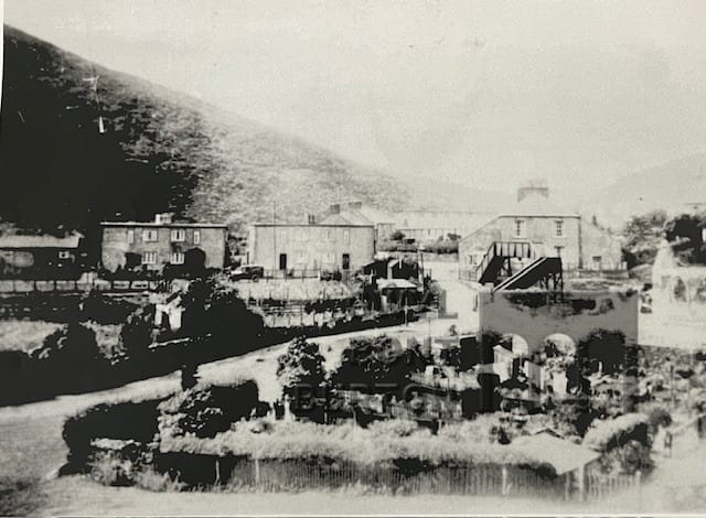 Landscape around Pontrhydyfen Oakwood cottages and gardens