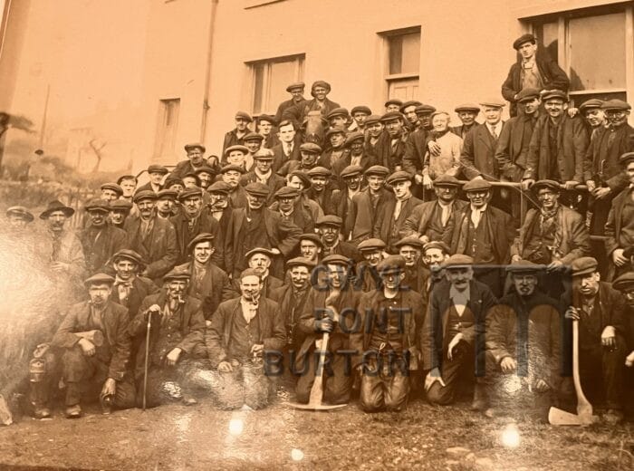 Colliers after a shift abt. 1908