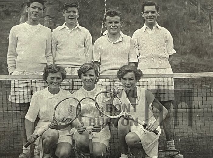 Pontrhydyfen tennis club 1950s