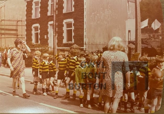 Rugby funday Efail fach 1980's