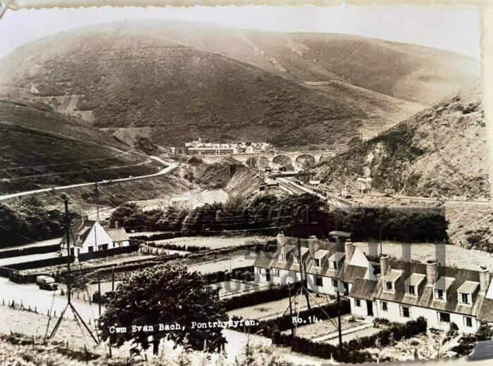 Cwm Ifan Bach forestry houses 1960s