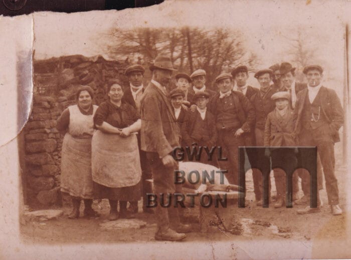 The killing Bess Brace's pig Welsh Row tonmawr